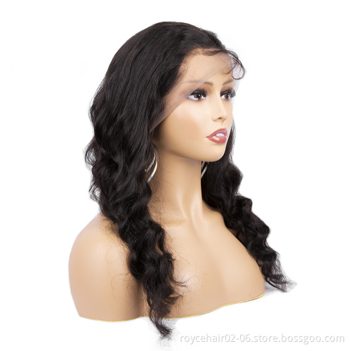 Grade 10a 26Inch 28Inch Loose Deep Wave Raw Virgin Mink Brazilian Unprocessed Human Hair Full Lace Wigs Vendor